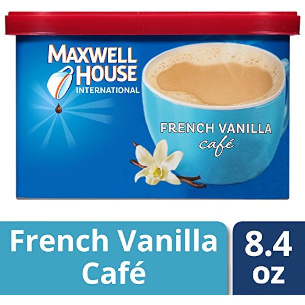 Maxwell House International Cafe French Vanilla Instant Coffee (8.4 Oz