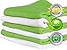 Bamboo Bambino Amazingly Soft Baby Wash Cloths, 100% Natural Bamboo Fibers, 6-Pack, Safe & Eco- Friendly, Great For Home Bath & Travel Bags, Ideal Baby Shower/Registry Gift, Bonus Ebook Included