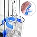 Dog Water Bottle for Crate Kennel, No Drip Hanging Dog Cage Water Dispenser for Cats, Rabbits and Other Small Animals with Auto Feeding Water, Non-slip, Leak Proof, Stable, Removable Adjustable Hook