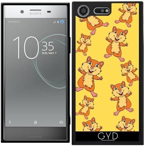 DesignedByIndependentArtists Silicone Case for Sony Xperia XZ Premium - Smiling and happy squirrel by zorg
