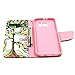 For Galaxy S6 , ivencase [Tree and Leaf] Magnetic Wallet PU Leather [Closure] Stand Flip Protective Case Cover for Samsung Galaxy S6 SM-G920 + One 
