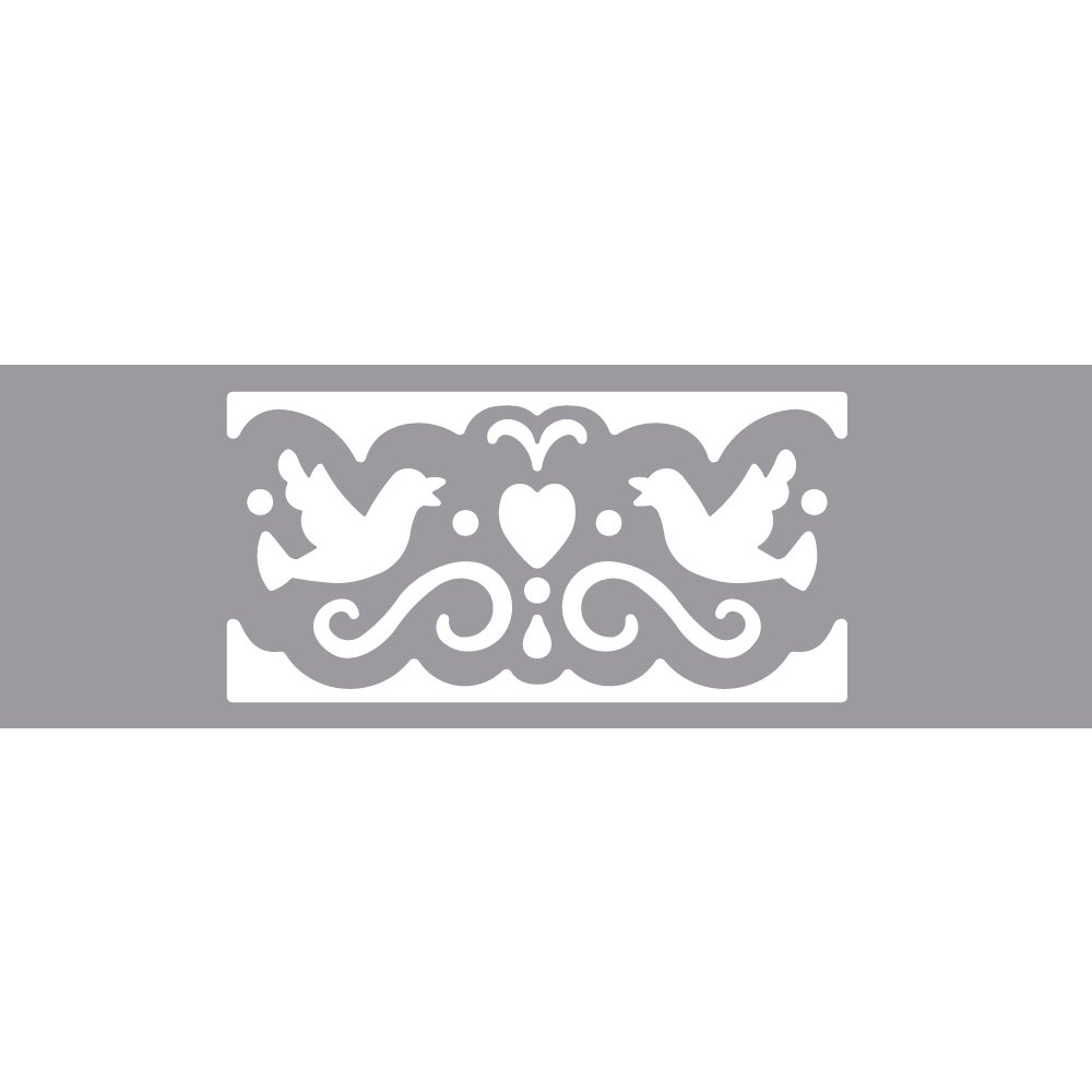 RAYHER Dove Border Puncher, Black and White