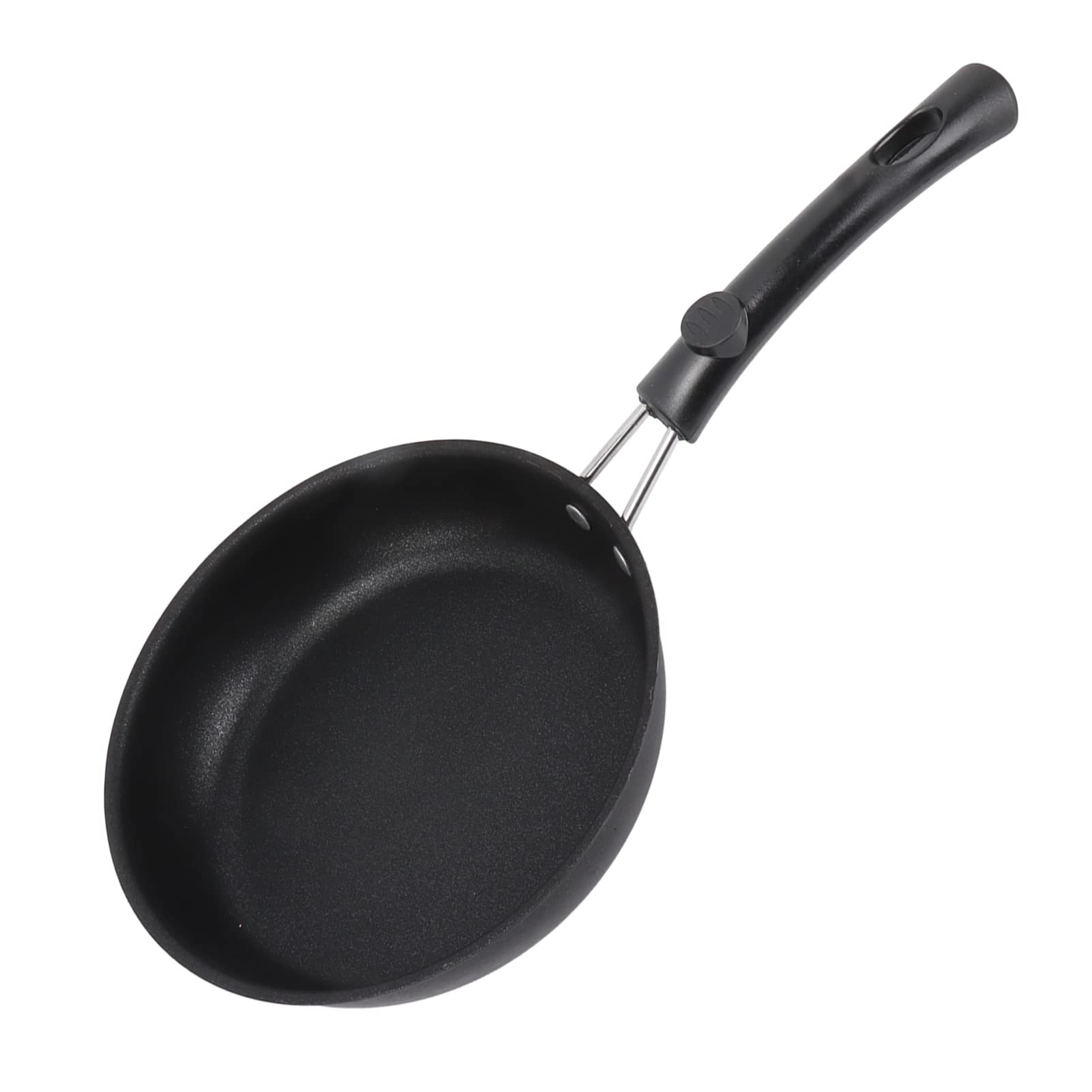 Pan Frying Pan Omelette Small Pan Home Less Smoke Steak Frying Pan Non Stick Flat Bottom Induction Cooker Pan for Home Restaurant (16CM)