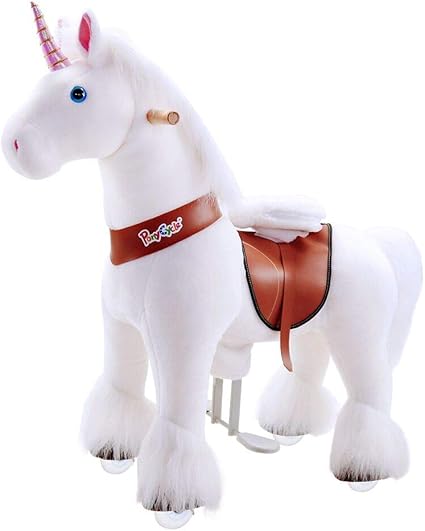 unicorn ride on toy amazon