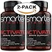 (2 Pack) Brain Support Supplement Promotes Memory + Clarity, Brain Health + Brain Function, Premium Brain Vitamins for Focus W/Bacopa 50%, Alpha-GPC, L-Dopa, L-Theanine, Vitamin B3 + B6
