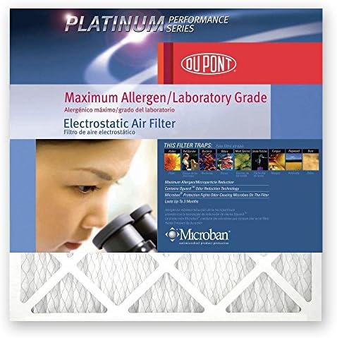 Protect Plus AF-P2024 DuPont ProClear Maximum Allergen Electrostatic 20-Inch by 24-Inch Air Filter