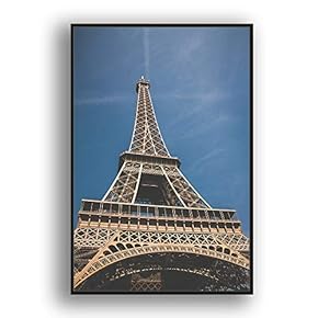 Framed Canvas Wall Art for Living Room, Bedroom Brooklyn Bridge and New York City Canvas Prints for Modern Home Decoration Ready to Hang - 16"x24" inches