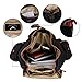 Hynes Eagle Multi Pockets Canvas Backpack School Travel Rucksack 25 Liter
