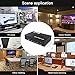 HDMI Splitter 1 in 3 4 Out,DRLSS V1.4 Powered 1x4 Ports Box Supports 4K@30Hz Full Ultra HD 1080P and 3D Compatible with PC STB Xbox PS4 PS3 Fire Stick Roku Blu-Ray Player HDTV