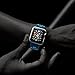 for Series Watch Bands 38mm 40mm 42mm 44mm, Soft Silicone Sport Strap Breathable Band Replacement with Watch Series 4/3/2/1