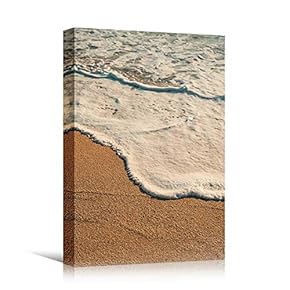 signwin Canvas Wall Art Seashore Views Beach Beach...