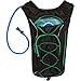 Absolute Zero Ultimate Neon Grizzly Hydration Backpack By Heavy-Duty 2L Water Camel PackWith Extra Storage Space, Lightweight & Comfortable Hydration Bladder For Runners, Hikers, Cyclists & More