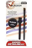 Black Ice Professional Barber Detailing Kit Dark Brown BDE01
