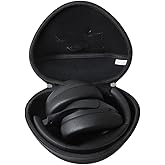 Adada Hard Travel Case for TOZO HT2 Hybrid Active Noise Cancelling Headphones (Black)