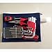 Augbunny 100% Cotton 16oz Heavy Duty Multi-purpose Canvas Zipper Tool Bag Organize Storage Pouch 4-pack
