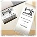 100 pcs Sewing Machine Design Handmade Business Custom Text Logo Personalized Sewing Hanging Satin Ribbon Clothing Labels Folding Name tag Washable wash Care Handmade Label D
