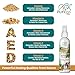 Pupkiss Pets Oatmeal Anti Itch Spray For Dogs & Cats | Relief For Pets With Allergies, Flea Bites, Itchiness & Sensitive Skin | Soothes & Moisturizes Dry Dog Skin | Made in USA
