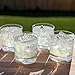 Lily's Home Unbreakable Whiskey Tumblers, Made of Shatterproof Tritan Plastic and Ideal for Indoor and Outdoor Use, Reusable (10oz each, Set of 4)