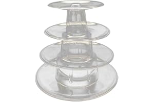 4 Tiers Macaron Cake Display Tower Stand Festivals Wedding Birthday Celebion Excellent and