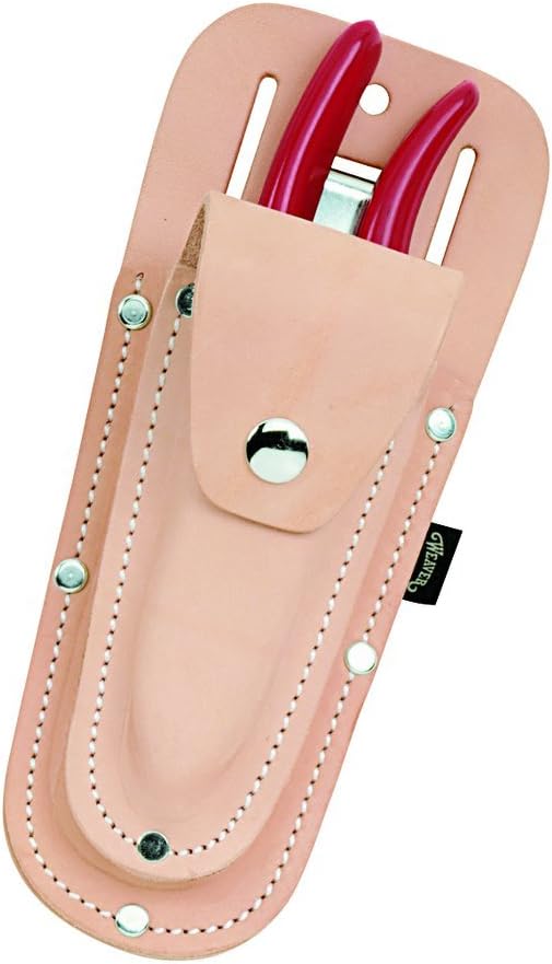 Weaver Leather Shaped Pruner Pouch with Shaped Knife Pouch