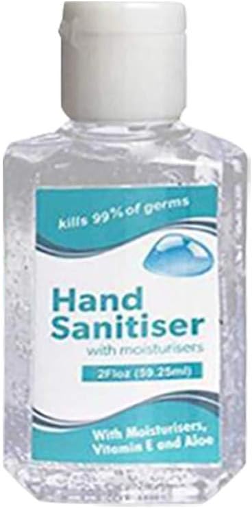 Moliiy Refreshing Hand Sanitizer Gel - No Rinse Speed Dry Hand Soap Quickly Removal 99.99% of Harmful Allergen, 2 Oz/Bottle (1 pc)