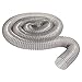 Peachtree Woodworking 4 x 10' Ultra Flex Clear Vue Heavy Duty PVC Dust Debris and Fume Collection Hose - (4 inch diameter by 10 feet long)