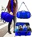 Bago Field Duffel Bag/Backpack.Travel Tactical Duffle For Army Camping (Blue)