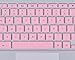 CaseBuy Keyboard Protector Cover Compatible ASUS ChromeBook C223NA C213SA C200 C200MA C201 C201PA C202SA 11.6-inch/ASUS ChromeBook 13 C300MA C300SA C301SA 13.3-inch ChromeBook Protective Skin, Pink