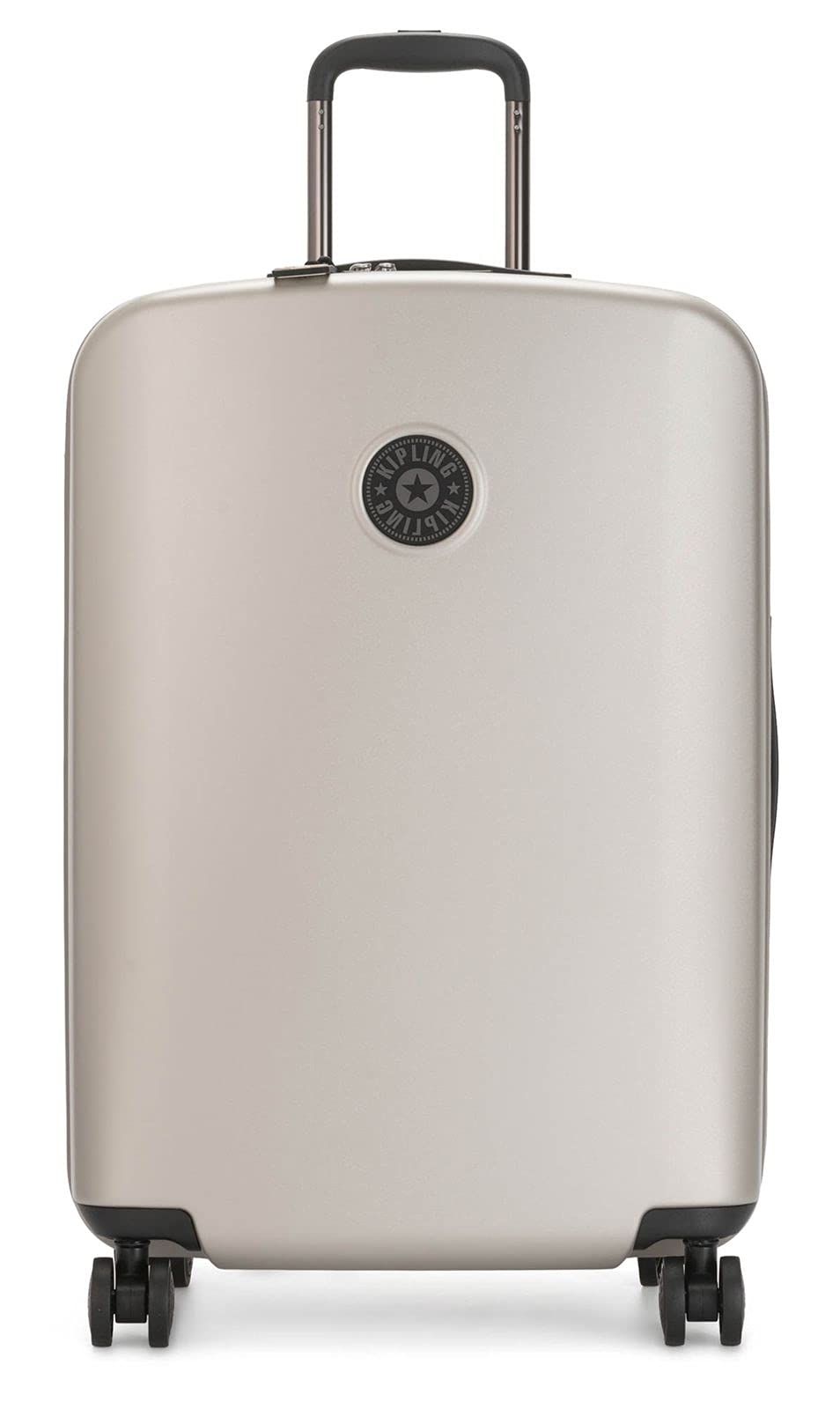 Kipling CURIOSITY M Hand Luggage, 68 cm, 81 liters, Silver (Metallic Glow)