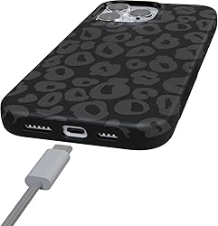 Casely Black Leopard iPhone 16 Pro Max Case Bold