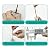 6Pcs 8-150mm Telescopic Adjustable Inner Diameter Hole Measuring Gauge Tool Set