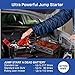 HALO Bolt Portable Car Jump Starter 57720 MWH Car Battery Jump Starter with 2 USB Ports To Charge Devices, Portable Car Charger - Matte Black, HALO BOLT 57720