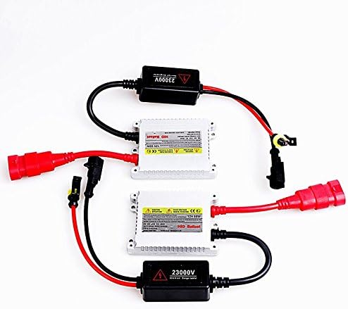 UXOXAS 12V 55W H4 Slim Hid Xenon Quick Start Aluminum Ballasts for Hid Headlights