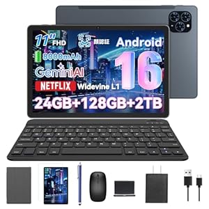 Tabwee T90 アンドロイド16 タブレット 11インチ Wi-Fiモデル