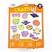 Baker Ross AF703 Halloween Stampers - Pack of 10, for Children to Decorate Card Crafts and Collage, Halloween Arts and Crafts for Kids