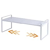 Expandable Cabinet Shelf Organizer Riser for