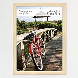 MCS Museum Poster Frame, Natural Woodgrain, 20 x 28