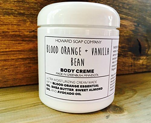 BLOOD ORANGE + VANILLA BEAN > Handcrafted Body Creme with Essential Oil