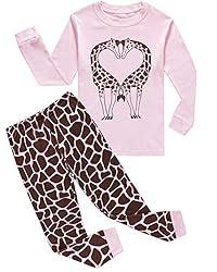 Family Feeling Giraffe Big Girls Long Sleeve