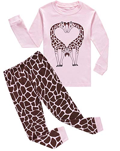 Family Feeling Giraffe Big Girls Long Sleeve