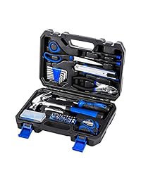 Prostormer Kit de herramientas de reparación para el hogar, conjunto de herramientas para el hogar con caja de herramientas