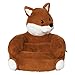 Trend Lab Children's Plush Fox Character Chair, 18x17x13 Inch (Pack of 1)