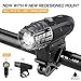 PowerKing Mini Bike Light USB Rechargeable and Bike Tail Light Set for Kids