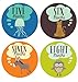 Lucy Darling Little Animal Lover Monthly Stickers