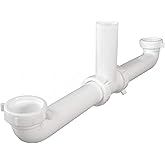 Flexcraft P23416T Plastic End Outlet Waste and TPR Washer for Tubular Drain