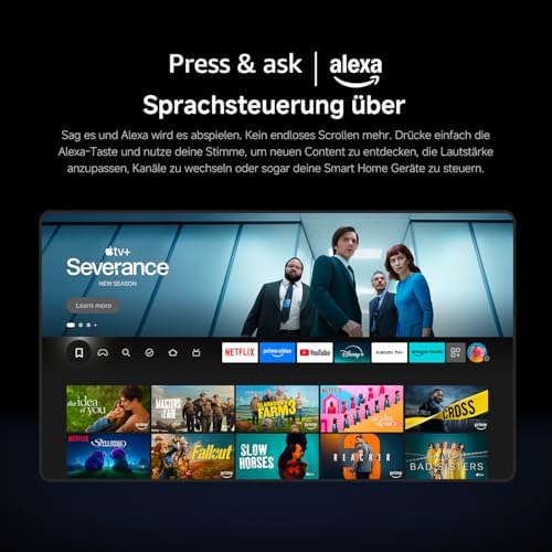 TV F 32 32" HD Smart TV Fire OS7 Triple Tuner DVB-C/S/S2/T/T2