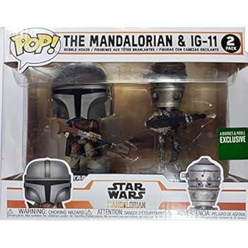 Amazon Com Funko Pop The Mandalorian Ig 11 2 Pack Barnes