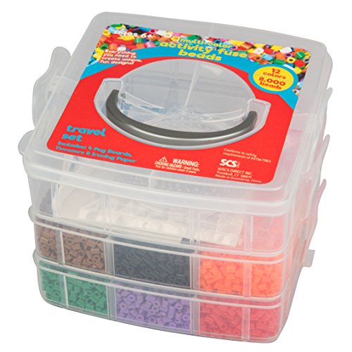 Fuse Kit 8,000-Piece Fuse Bead Craft Kit - Bugs & Insects Theme With 21 ...