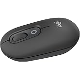 Logitech POP Mouse, Wireless Mouse with Customizable Emojis, SilentTouch Technology, Precision/Speed Scroll, Compact Design, 