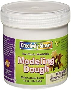 Amazon.com : School Smart Modeling Dough - Set of 6 ...